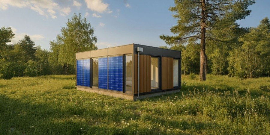Rendu du modèle 6X9 — BIPV