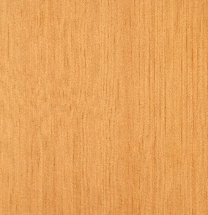 Panneau de bois laqué naturel, veinage apparent
