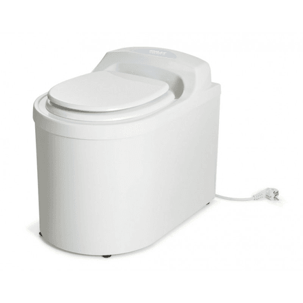 Toilettes sèches à séparation, modèle blanc compact